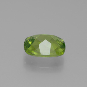 2,48 ctw natürlicher grüner Peridot, Kissenschliff, VS