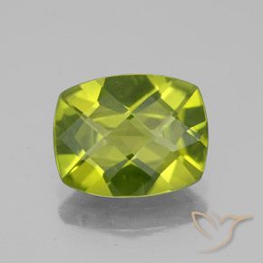 2.54ct Natürlicher Lebendiges grün Peridot, Kissen, VS
