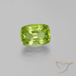 9,17 ctw natürlicher Mittelgrün Peridot, Kissen, VS