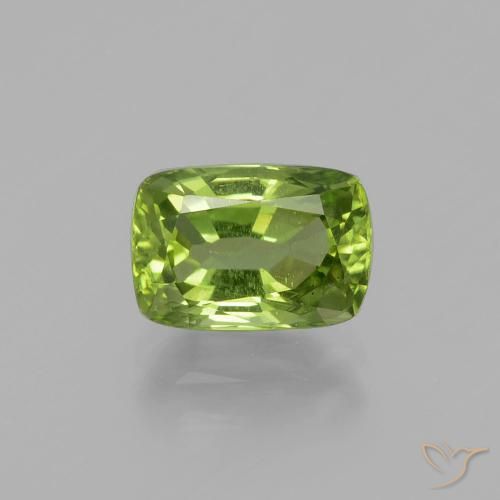 1.98ct Natürlicher Mittelgrün Peridot, Kissen, VS