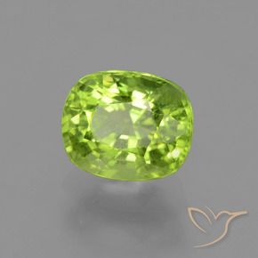 9,17 ctw natürlicher gelblich-grün Peridot, Kissen, VS
