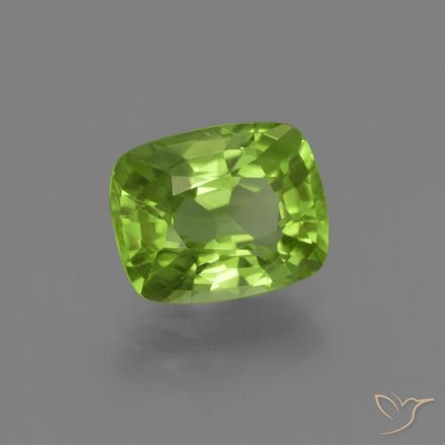 9,17 ctw natürlicher Mittelgrün Peridot, Kissen, VS