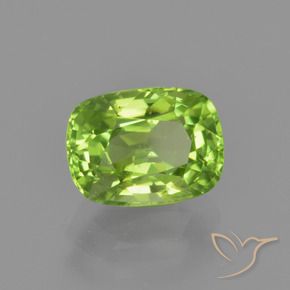 9,17 ctw natürlicher Lebendiges grün Peridot, Kissen, VS