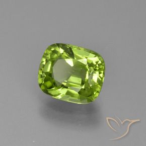 9,17 ctw natürlicher Lebendiges grün Peridot, Kissen, VS