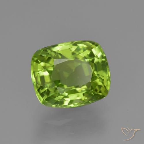 9,17 ctw natürlicher Lebendiges grün Peridot, Kissen, VS