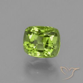 9,17 ctw natürlicher Mittelgrün Peridot, Kissen, VS