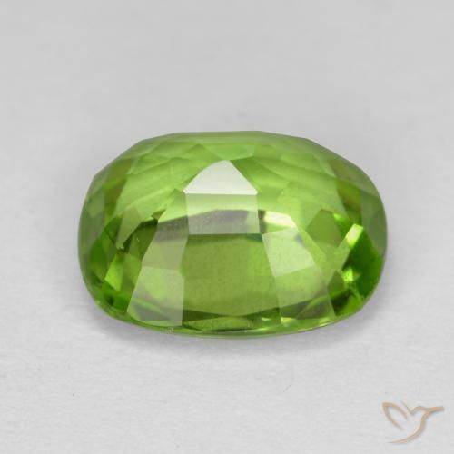 9,17 ctw natürlicher gelblich-grün Peridot, Kissen, VS
