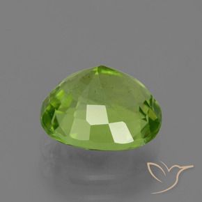 9,17 ctw natürlicher Lebendiges grün Peridot, Oval, VS