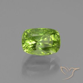 9,17 ctw natürlicher gelblich-grün Peridot, Kissen, VS