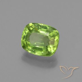 9,17 ctw natürlicher Mittelgrün Peridot, Kissen, VS
