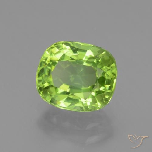 9,17 ctw natürlicher Lebendiges grün Peridot, Kissen, VS