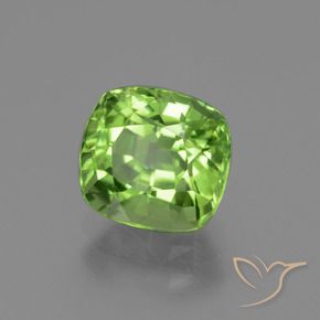 9,17 ctw natürlicher Mittelgrün Peridot, Kissen, VS