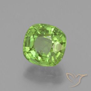 9,17 ctw natürlicher Mittelgrün Peridot, Kissen, VS
