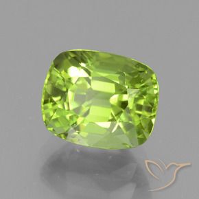 9,17 ctw natürlicher gelblich-grün Peridot, Kissen, VS