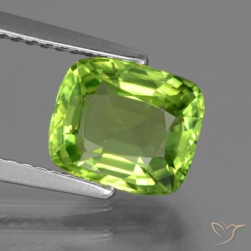 9,17 ctw natürlicher Lebendiges grün Peridot, Kissen, VS
