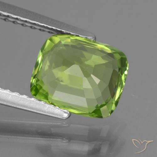 9,17 ctw natürlicher Lebendiges grün Peridot, Kissen, VS