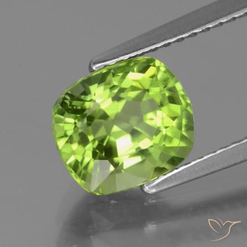9,17 ctw natürlicher Lebendiges grün Peridot, Kissen, VS