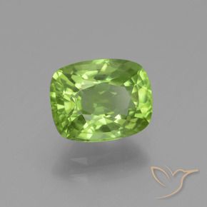 9,17 ctw natürlicher Lebendiges grün Peridot, Kissen, VS