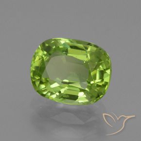9,17 ctw natürlicher Lebendiges grün Peridot, Kissen, VS