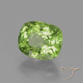 9,17 ctw natürlicher gelblich-grün Peridot, Kissen, VS
