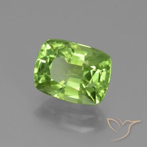 9,17 ctw natürlicher Mittelgrün Peridot, Kissen, VS