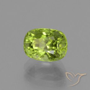 9,17 ctw natürlicher Mittelgrün Peridot, Kissen, VS