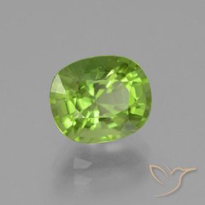 9,17 ctw natürlicher gelblich-grün Peridot, Kissen, VS