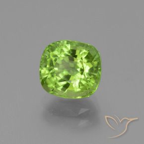 9,17 ctw natürlicher Mittelgrün Peridot, Kissen, VS