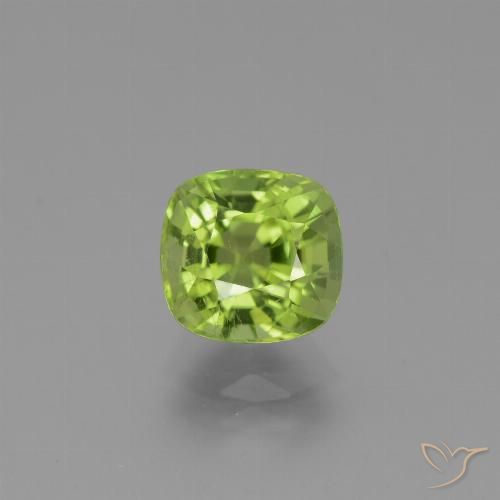2.54ct Natürlicher Mittelgrün Peridot, Kissen, VS