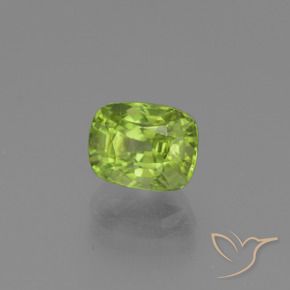 9,17 ctw natürlicher Mittelgrün Peridot, Kissen, VS