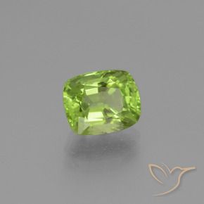 9,17 ctw natürlicher Mittelgrün Peridot, Kissen, VS