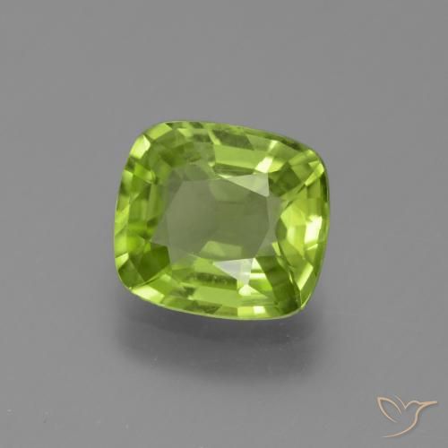 9,17 ctw natürlicher Lebendiges grün Peridot, Kissen, VS