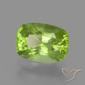 9,17 ctw natürlicher Mittelgrün Peridot, Kissen, VS