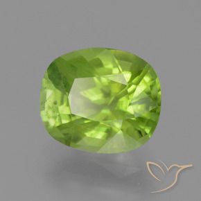 9,17 ctw natürlicher gelblich-grün Peridot, Kissen, VS-SI