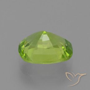 9,17 ctw natürlicher gelblich-grün Peridot, Kissen, VS-SI