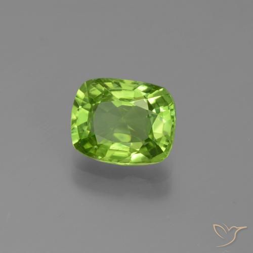 9,17 ctw natürlicher Mittelgrün Peridot, Kissen, VS