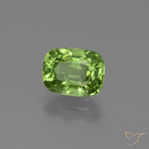9,17 ctw natürlicher Mittelgrün Peridot, Kissen, VS