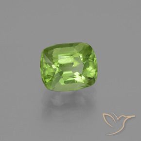 9,17 ctw natürlicher Mittelgrün Peridot, Kissen, VS