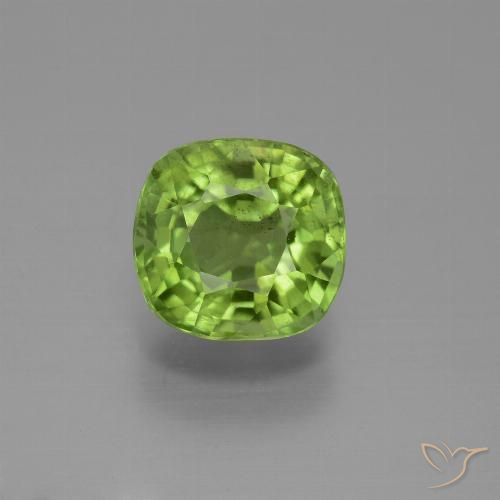 9,17 ctw natürlicher Lebendiges grün Peridot, Kissen, VS-SI