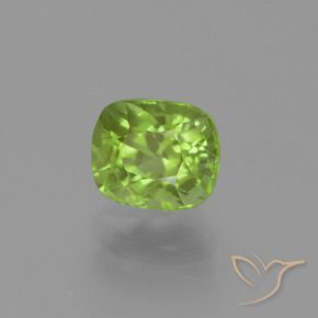 9,17 ctw natürlicher gelblich-grün Peridot, Kissen, VS
