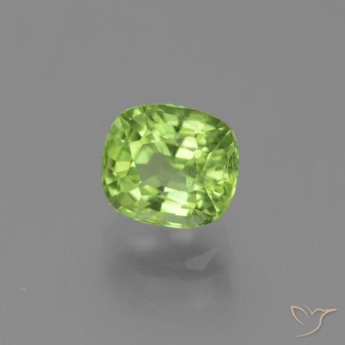 9,17 ctw natürlicher Mittelgrün Peridot, Kissen, VS-SI