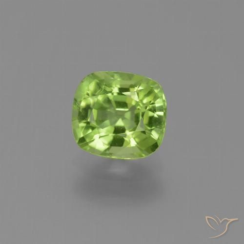 2.01ct Natürlicher Lebendiges grün Peridot, Kissen, VS