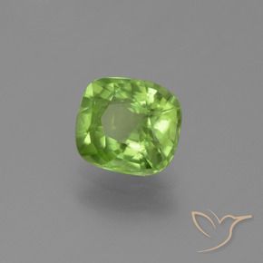 9,17 ctw natürlicher Mittelgrün Peridot, Kissen, VS-SI