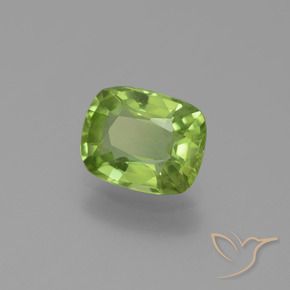 9,17 ctw natürlicher Mittelgrün Peridot, Kissen, VS