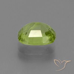 9,17 ctw natürlicher Leichtes lebendiges Grün Peridot, Kissen, VS-SI