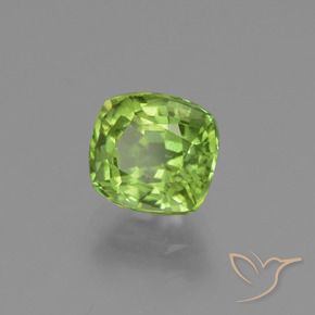9,17 ctw natürlicher Lebendiges grün Peridot, Kissen, VS