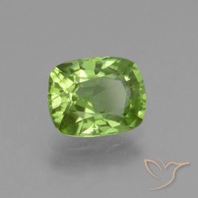 9,17 ctw natürlicher gelblich-grün Peridot, Kissen, VS