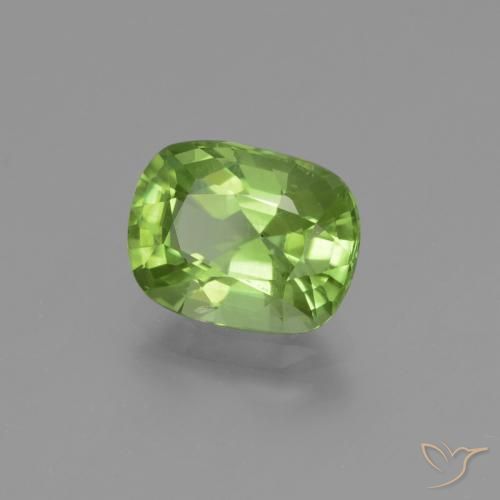 9,17 ctw natürlicher Mittelgrün Peridot, Kissen, VS