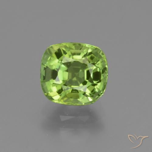 2.06ct Natürlicher Lebendiges grün Peridot, Kissen, VS