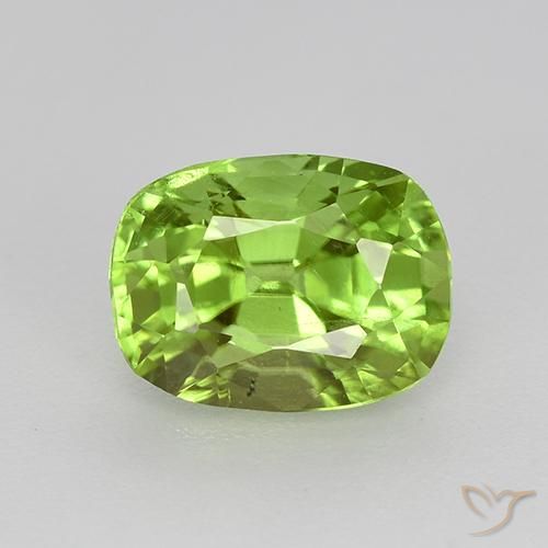 1.99ct Natürlicher Mittelgrün Peridot, Kissen, VS